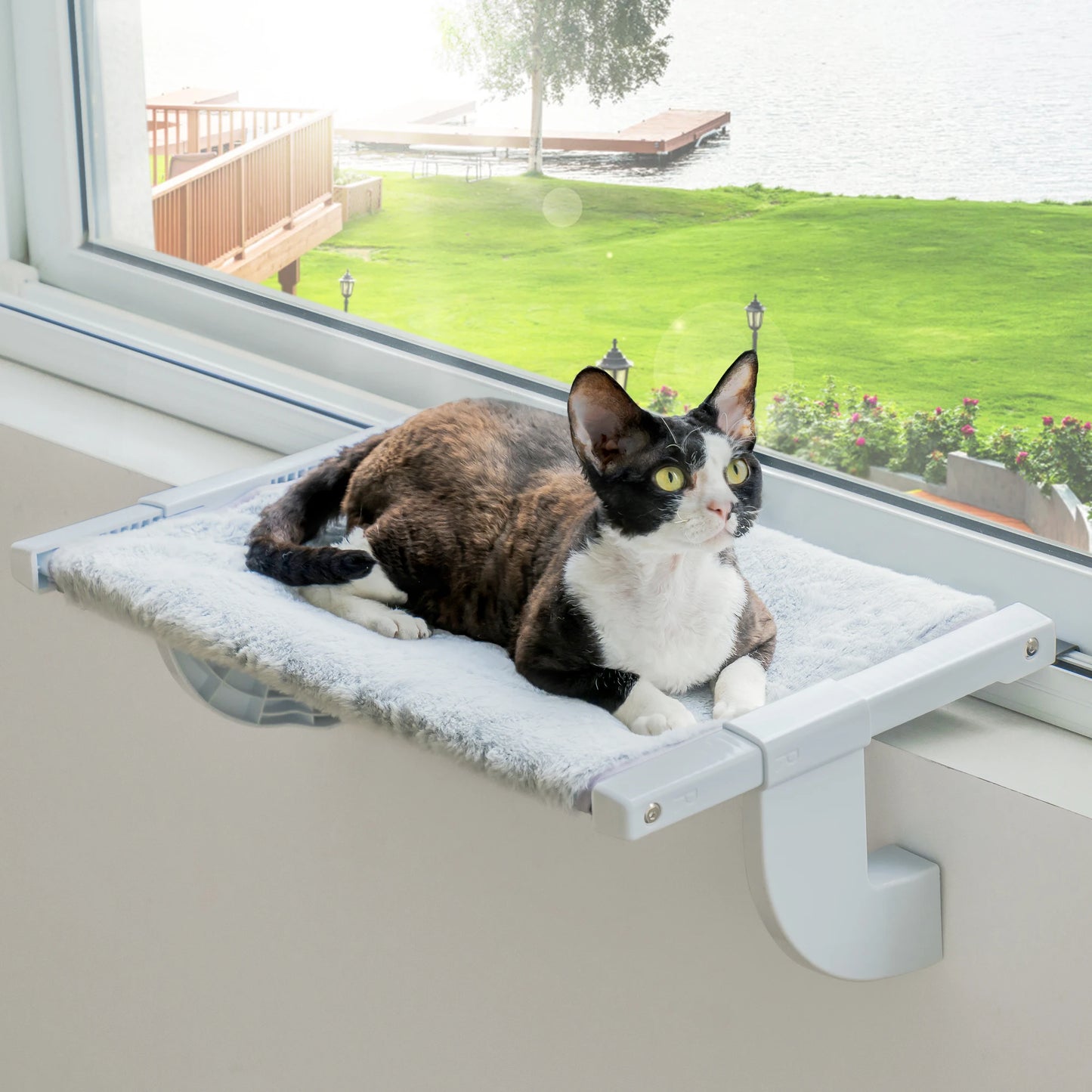 Mewoofun Cat Window Perch Suitable