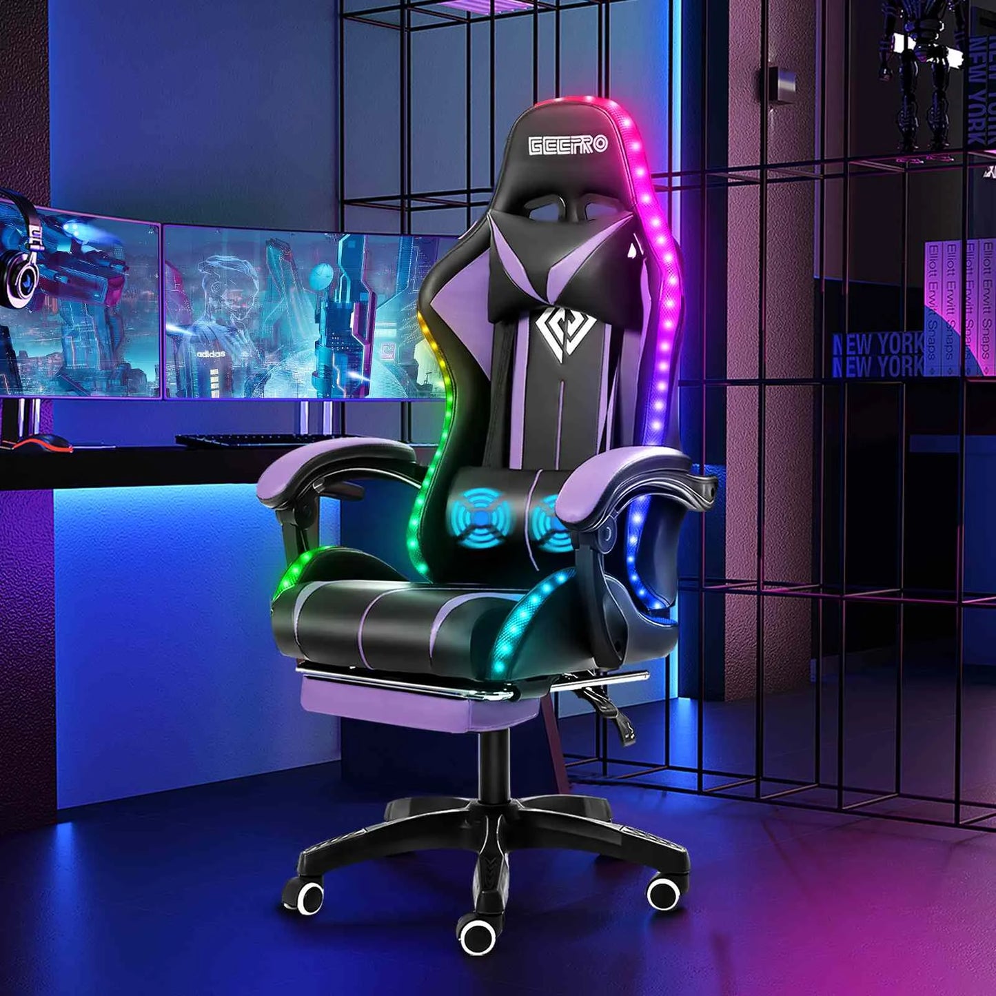 High Quality Gaming Chair RGB Light Office