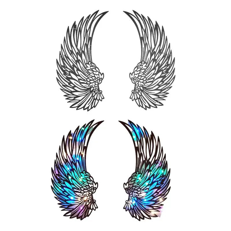 1 Pair Angel Wings with LED Lights Metal