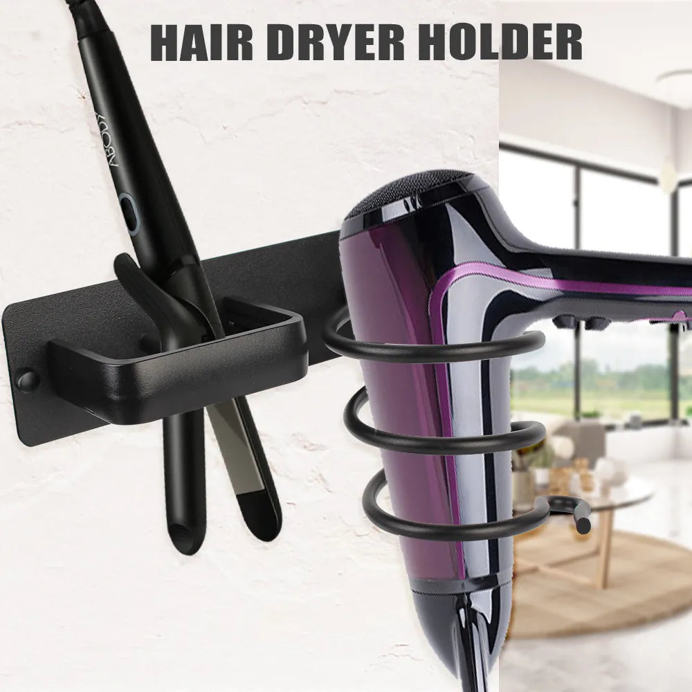 Hair Dryer Holder Rack Organizer