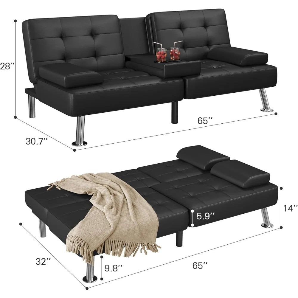 Metal Legs Recliner Sofa Living Room