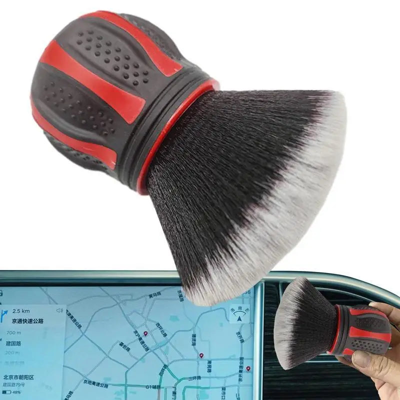 1-2PC Car Detailing Brushes Automobile Interior