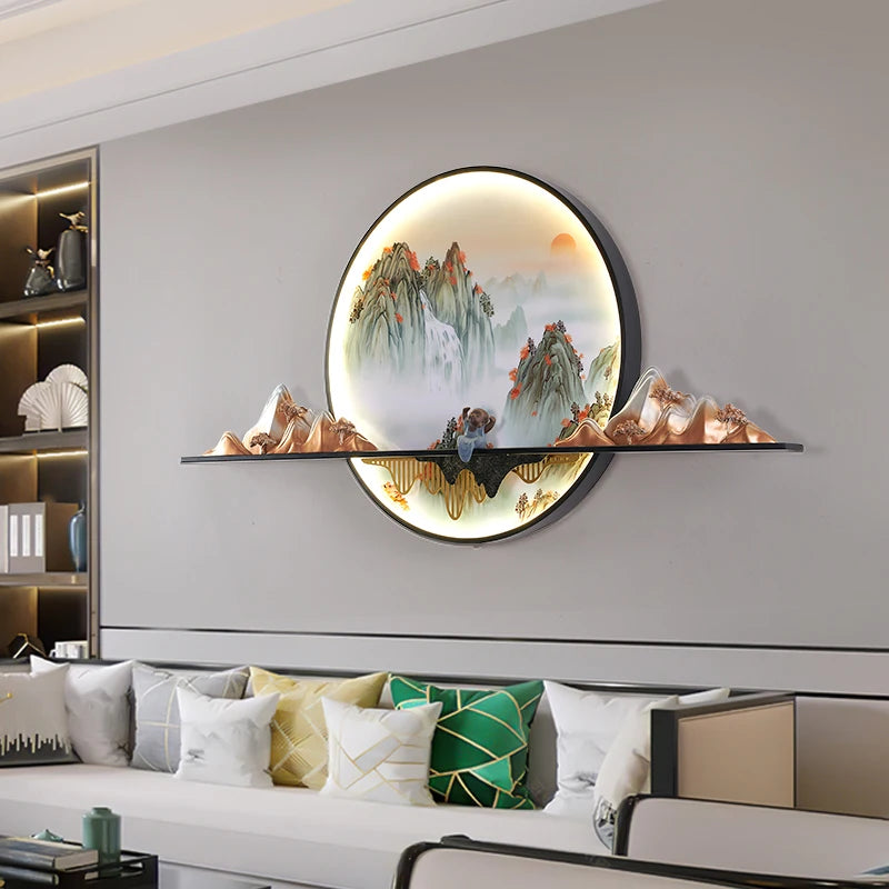 Modern Oriental Art Light for Stylish Interiors