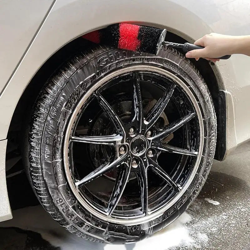 Deep Cleaning Rim Tire Detailing Brush