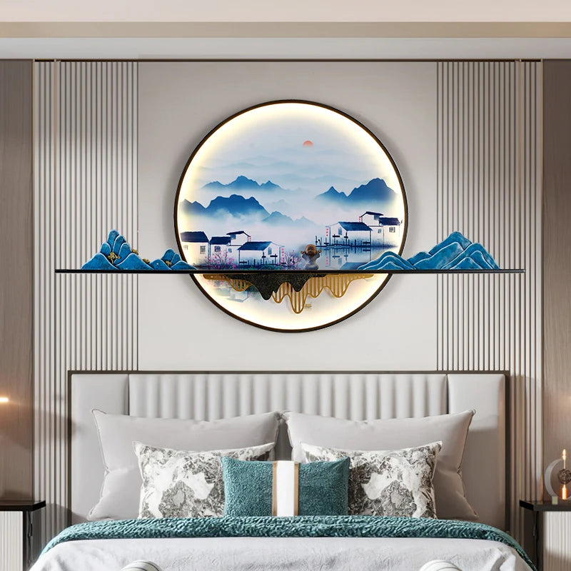 Modern Oriental Art Light for Stylish Interiors