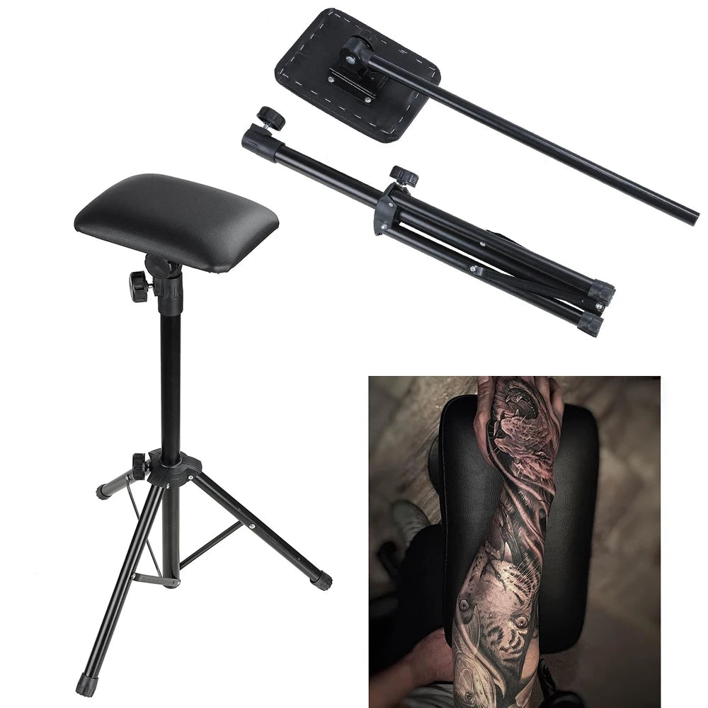 Black Adjustable Tattoo Tripod Stand